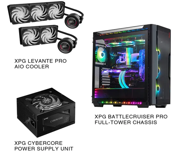 تجهیزات گیمینگ XPG در نمایشگاه CES 2022