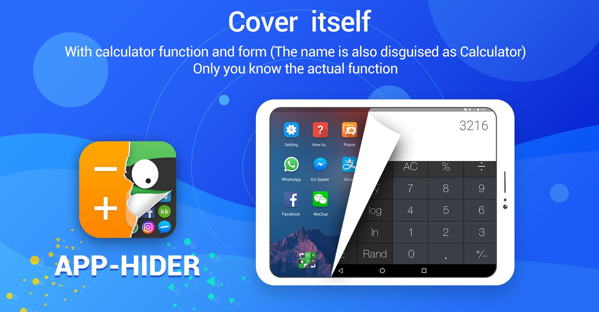 کاور معرفی اپلیکیشن App Hider 