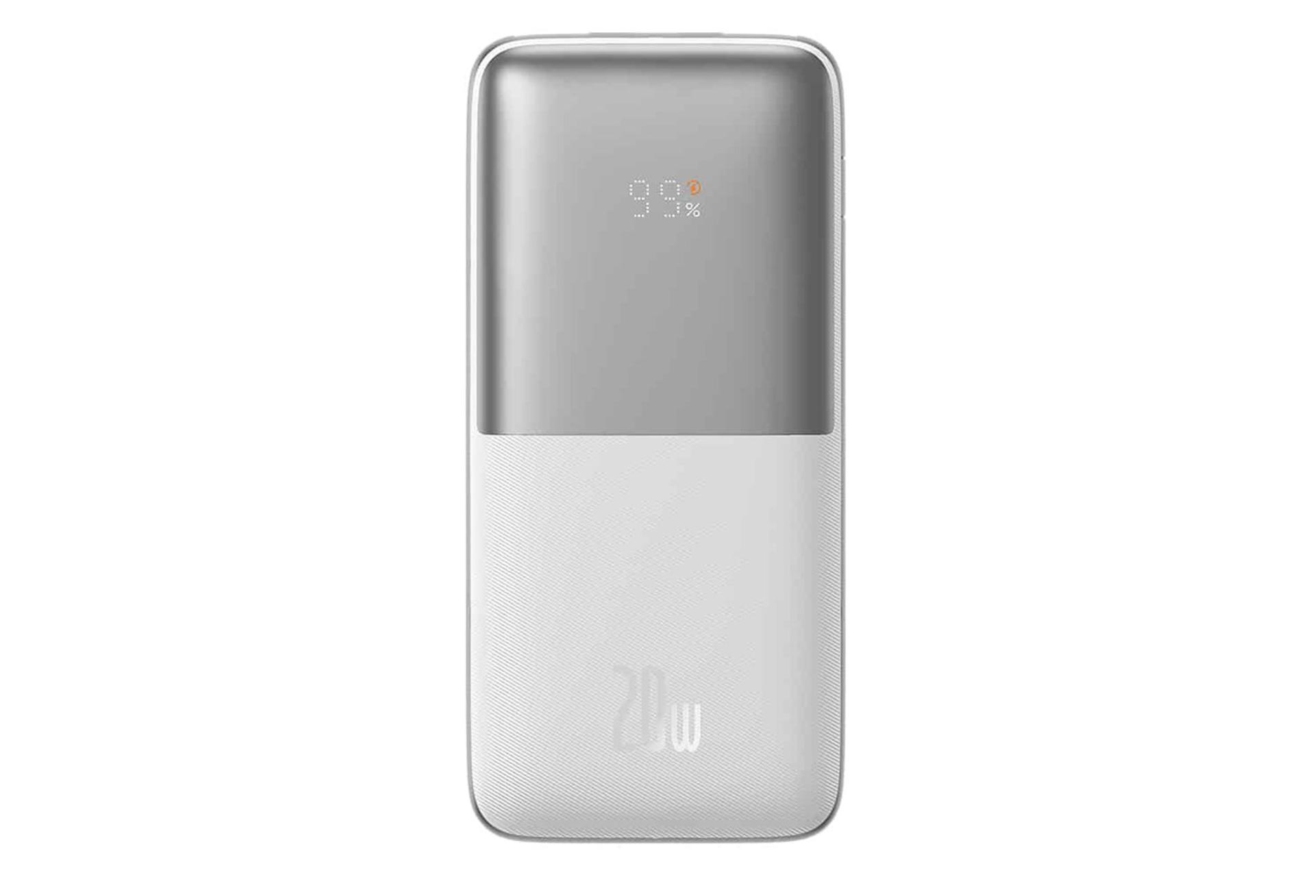 پاور بانک باسئوس Bipow Pro Digital Display سفید