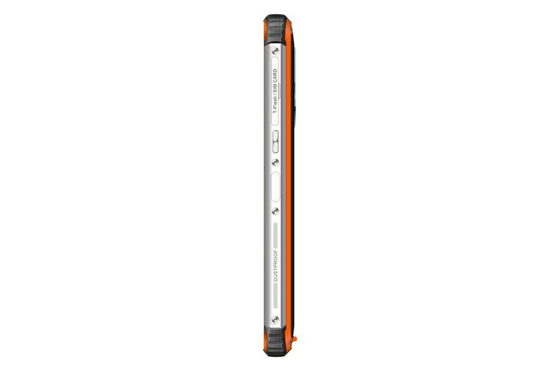 نمای جانبی گوشی موبایل BV9800 پرو بلک ویو / Blackview BV9800 Pro نارنجی