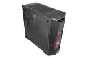 نمای فیلتر و پورت‌های بالا، و سمت چپ کیس کامپیوتر کولر مستر MASTERBOX K500L