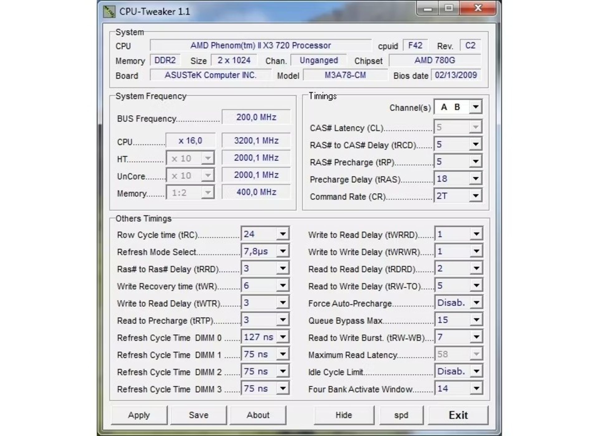 ابزار CPU Tweaker برای اورکلاک