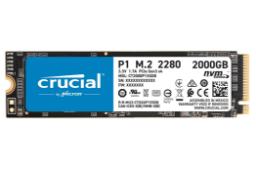 نمای روبرو SSD کروشیال P1