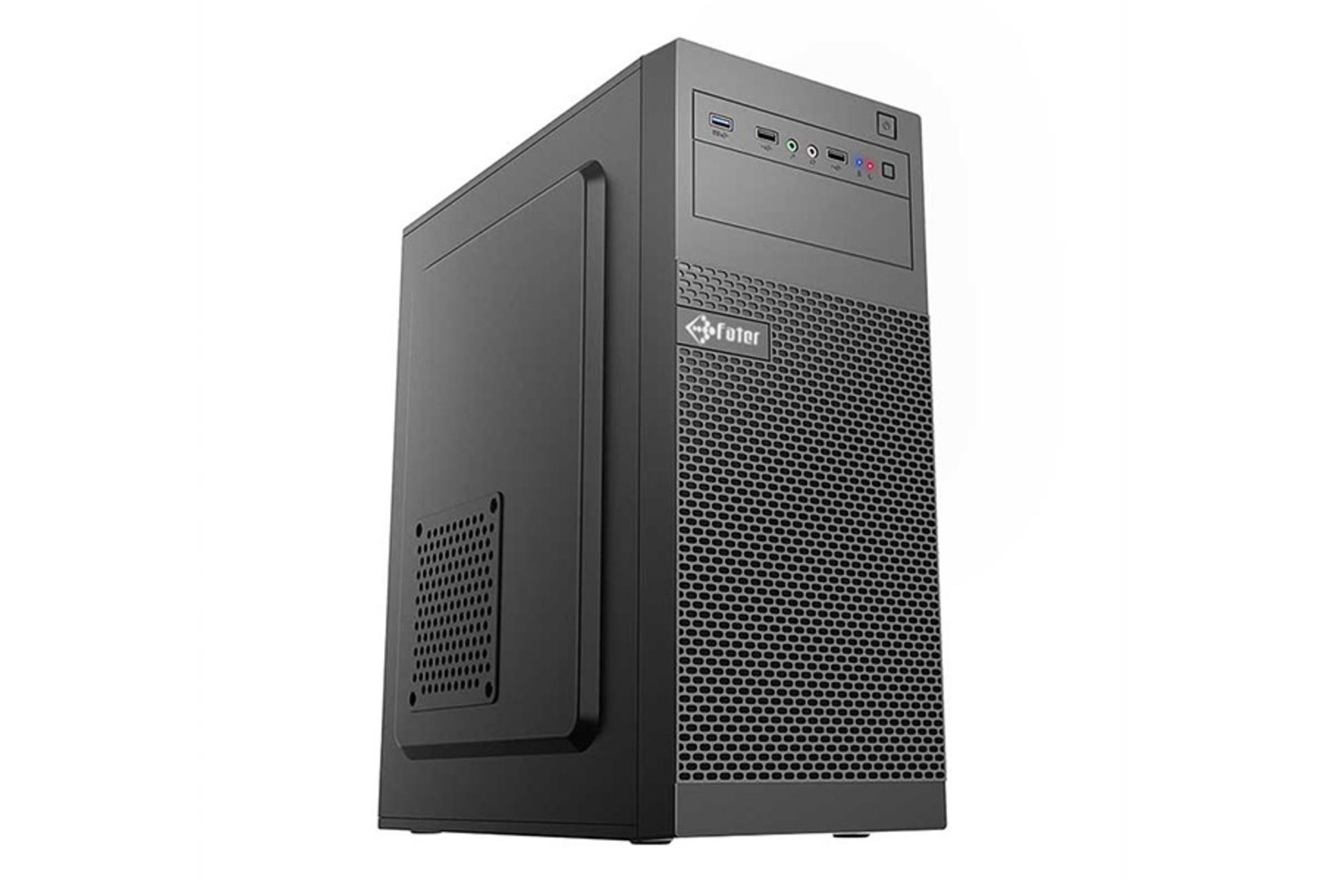 نمای نیم رخ جلو و سمت چپ کیس کامپیوتر فاطر مدل FG-3204