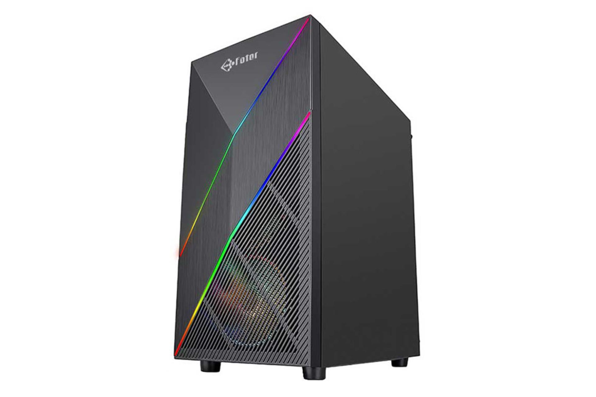نمای نیم رخ جلو و سمت راست کیس کامپیوتر فاطر مدل FG-520X