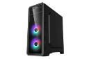 نمای نیم رخ جلو و سمت راست کیس کامپیوتر گیم مکس G561-FRGB