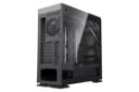 نمای نیم رخ عقب و پنل شیشه‌ای سمت چپ کیس کامپیوتر گیم مکس Vega Pro