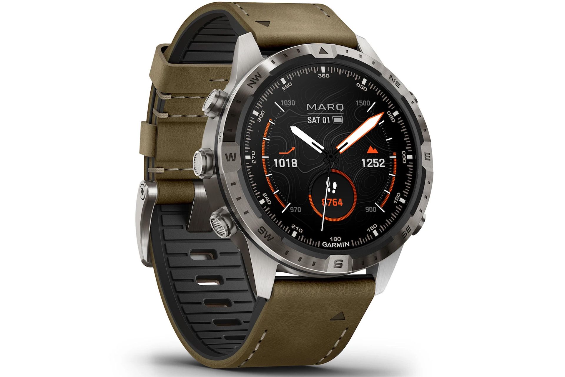 ساعت گارمین Garmin MARQ Adventurer از نمای جلو