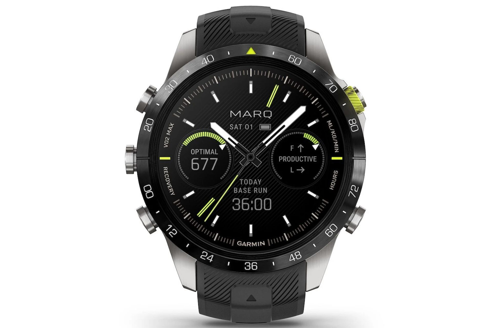 ساعت گارمین Garmin MARQ Athlete از نمای جلو