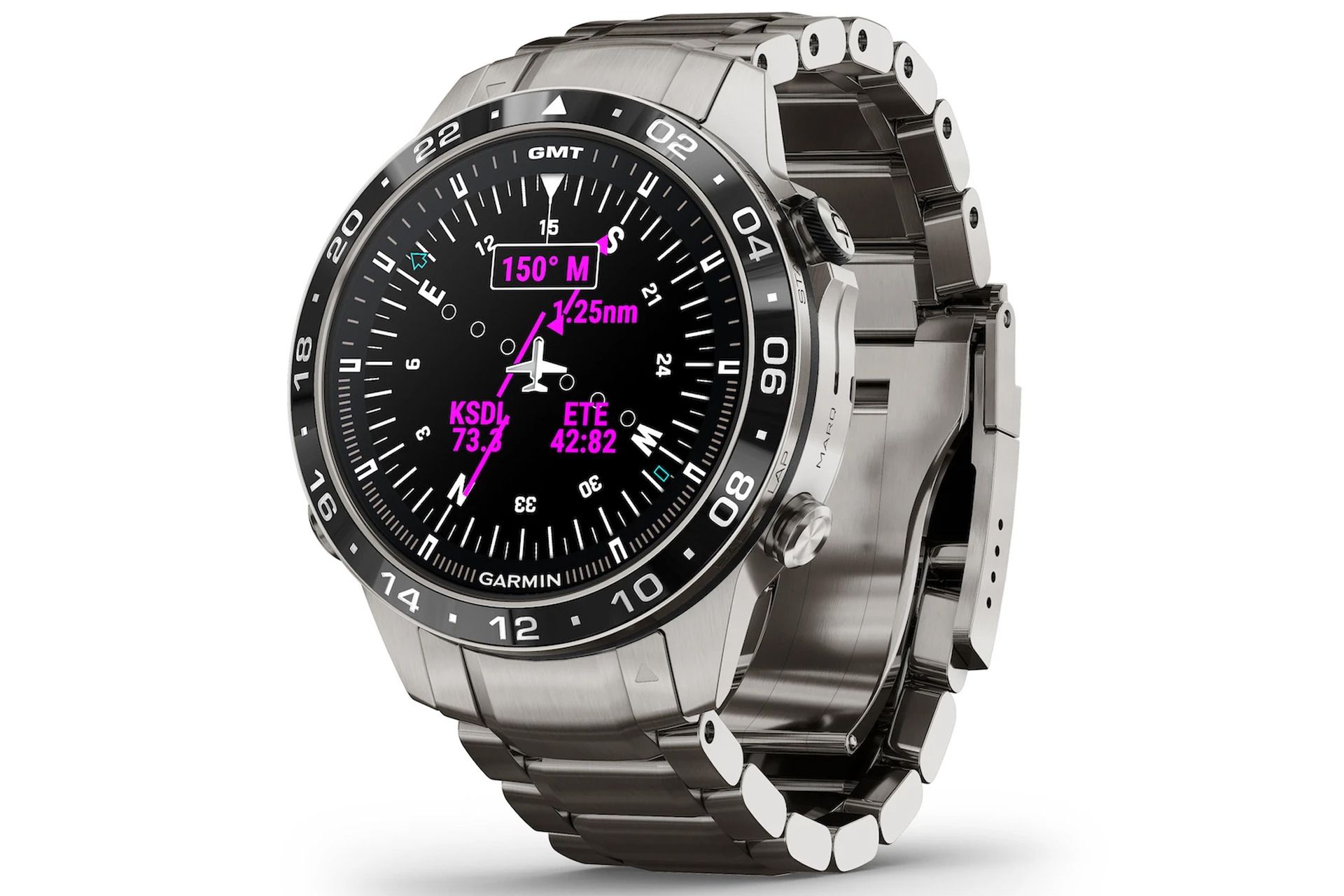 ساعت گارمین Garmin MARQ Aviator از نمای جلو
