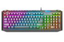نمای روبرو کیبورد گرین GK701-RGB با نورپردازی