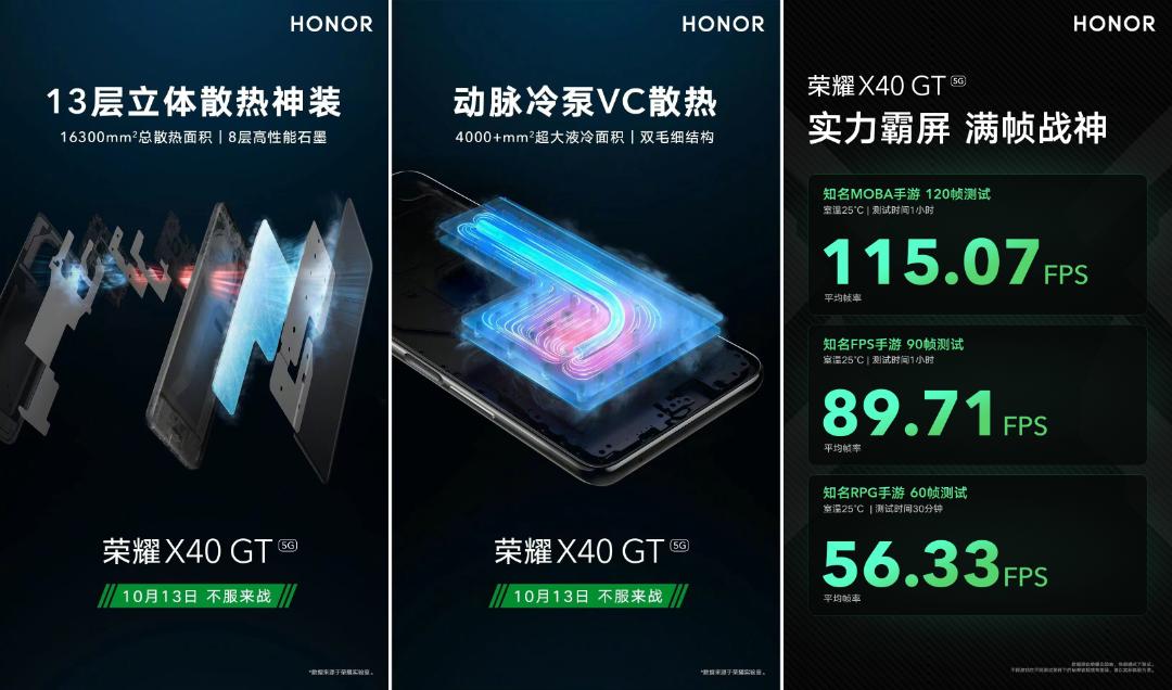 جزئیات سیستم خنک کننده آنر X40 GT