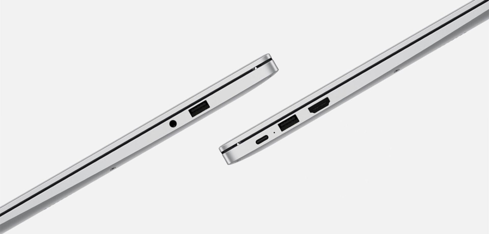 نیم رخ پورت های لپ تاپ هواوی Huawei Matebook D 14 SE آلدر لیک