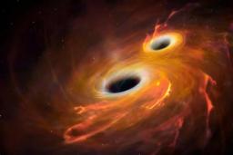سیاه‌چاله‌هایی که سه بار در ثانیه به دور یکدیگر می‌چرخند، نظریه اینشتین را تأیید می‌کنند