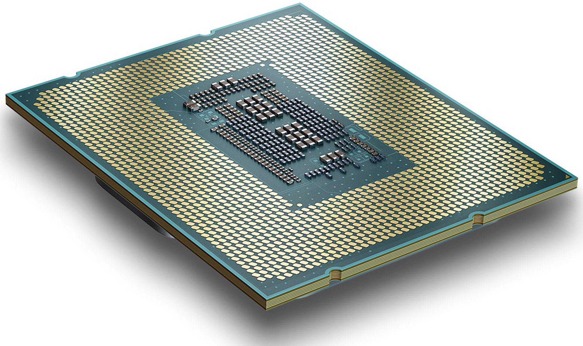 پردازنده CPU رپتور لیک اینتل نسل سیزدهم Intel Raptor Lake نمای پشت