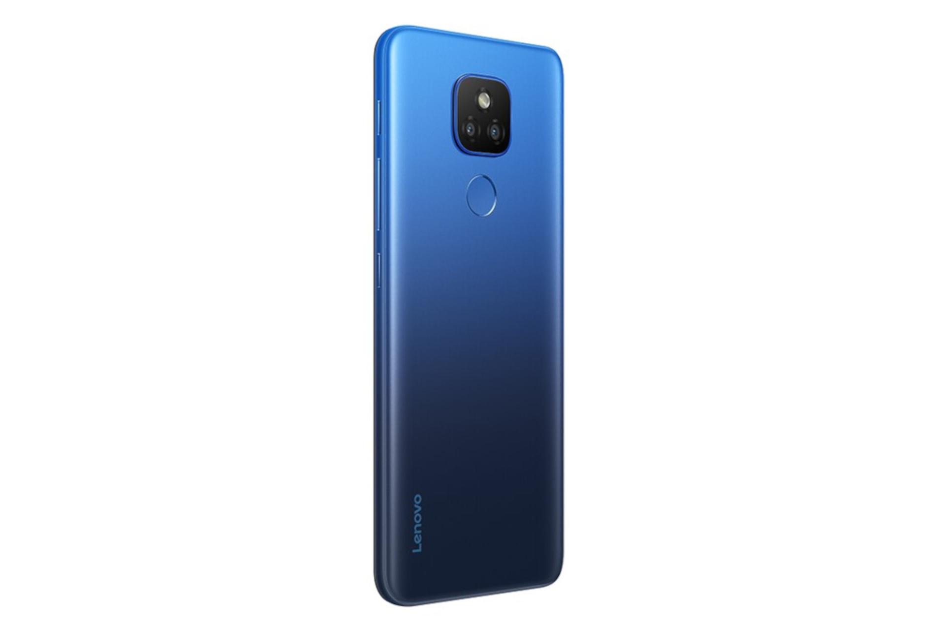 نمای چپ پنل پشت گوشی موبایل K12 لنوو نسخه چین / Lenovo K12 China آبی تیره