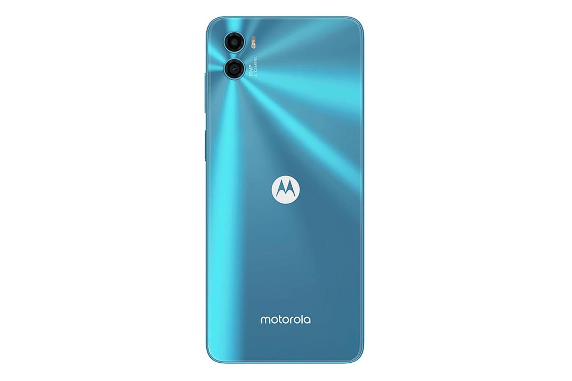 پنل پشت گوشی موبایل موتو E22s موتورولا / Motorola Moto E22s آبی