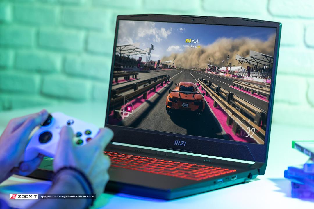 گیمینگ با لپ‌تاپ Katana GF66 ام‌اس‌آی