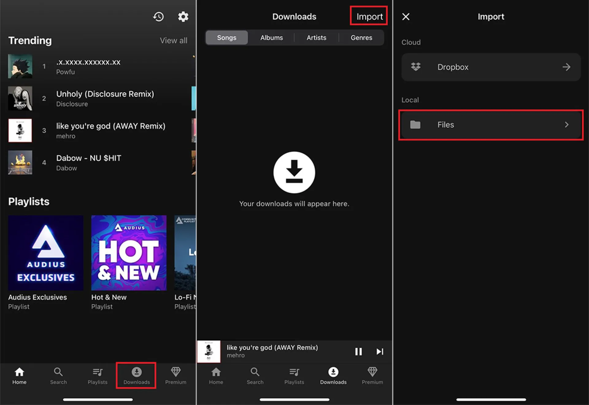 اپ Music Player-دانلود موزیک آیفون