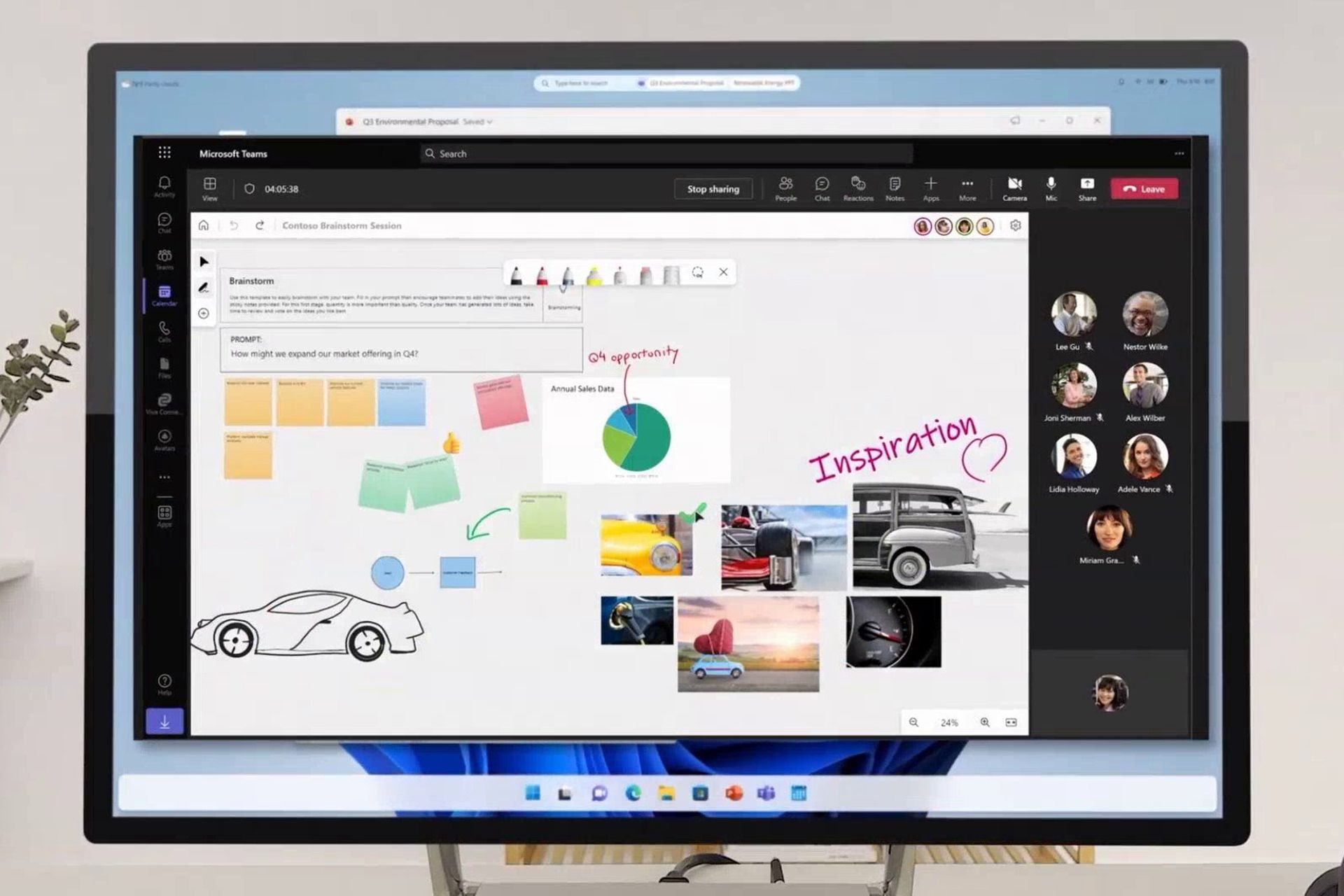 تسکبار شناور جدید ویندوز ۱۱ مایکروسافت در مراسم ایگنایت