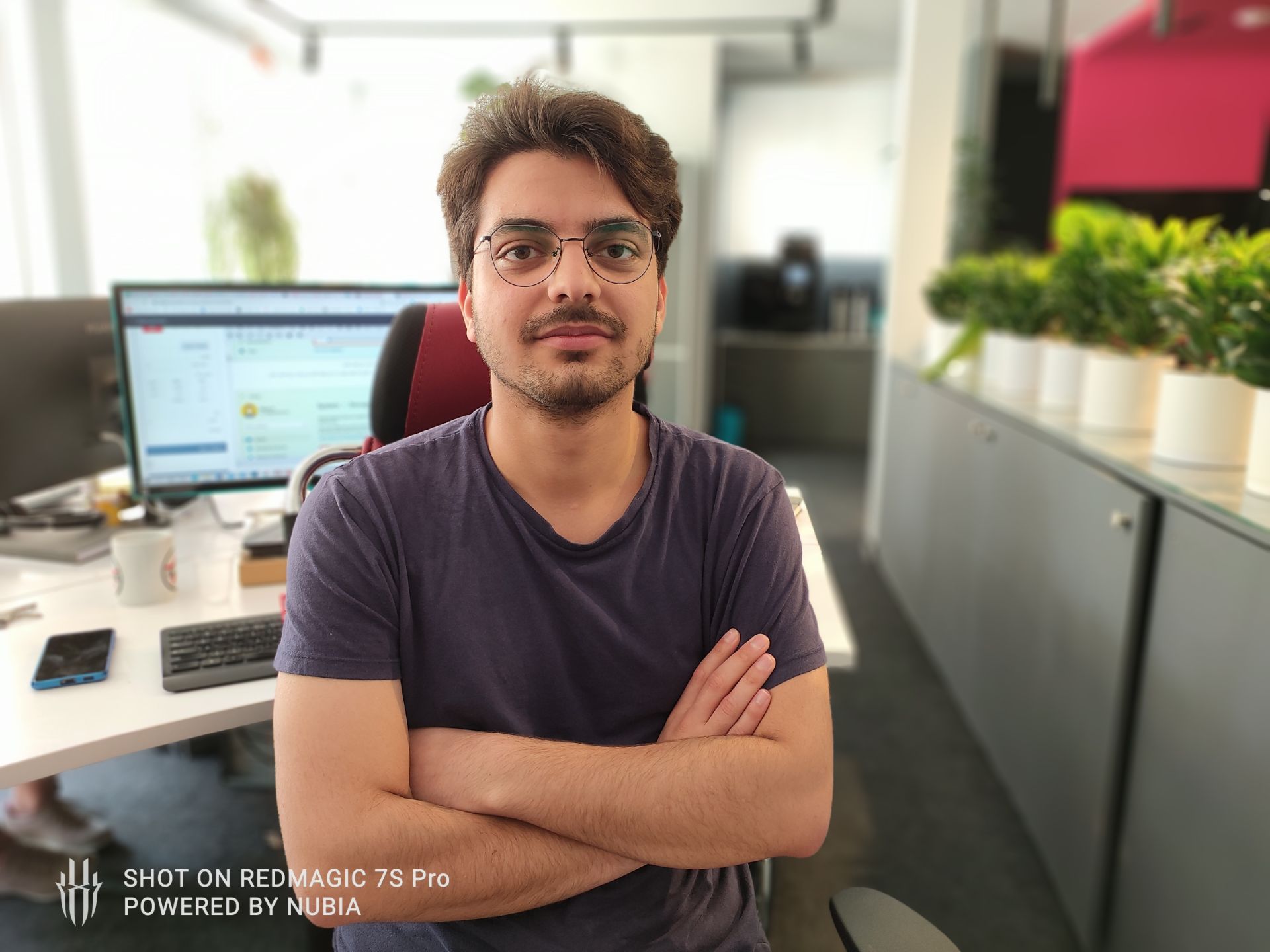 عکس پرتره نوبیا رد مجیک 7S Pro