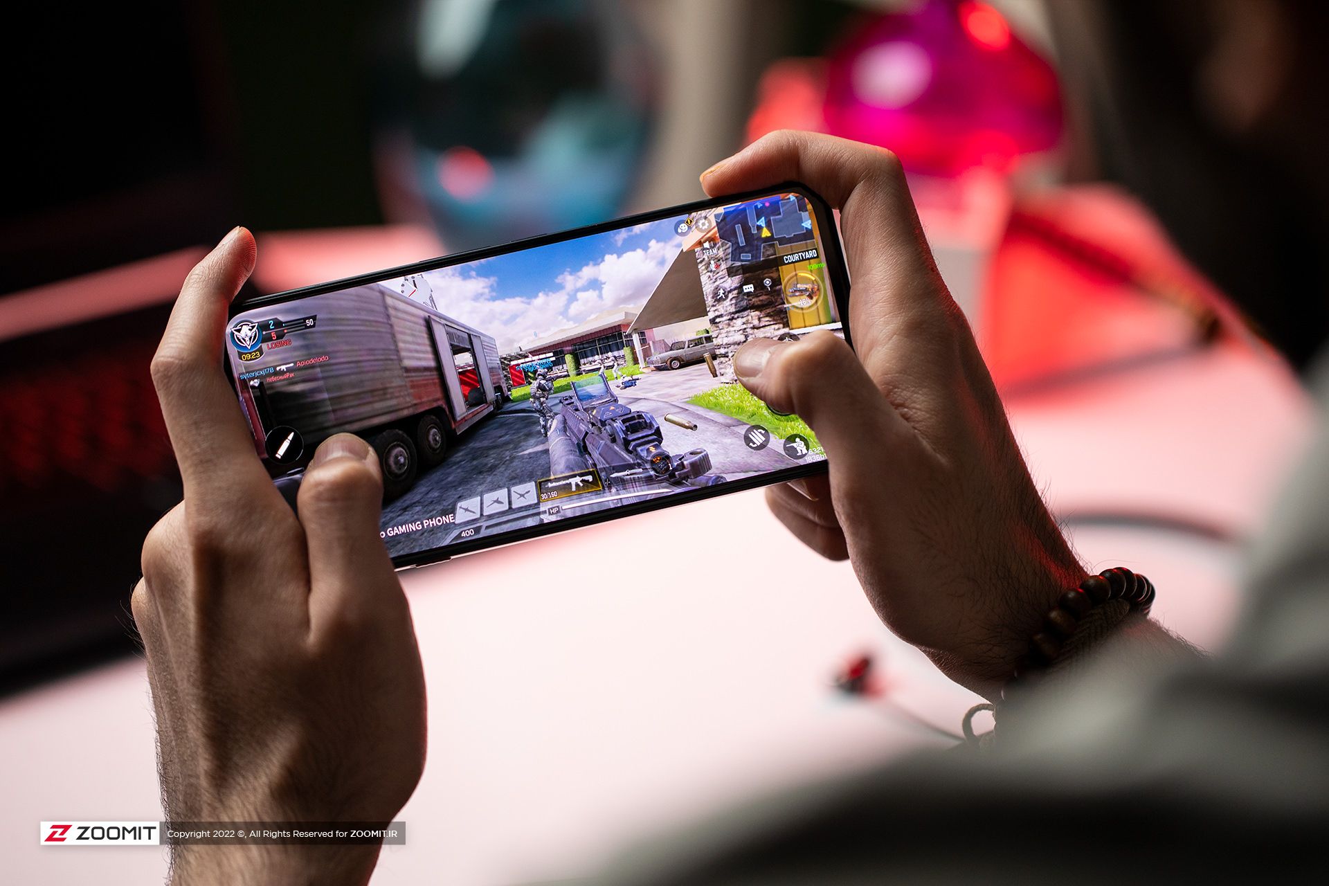 بازی با نوبیا رد مجیک 7S Pro