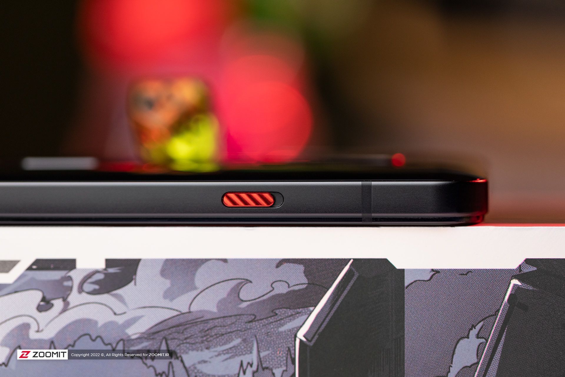 دکمه‌ی Game Mode نوبیا رد مجیک 7S Pro