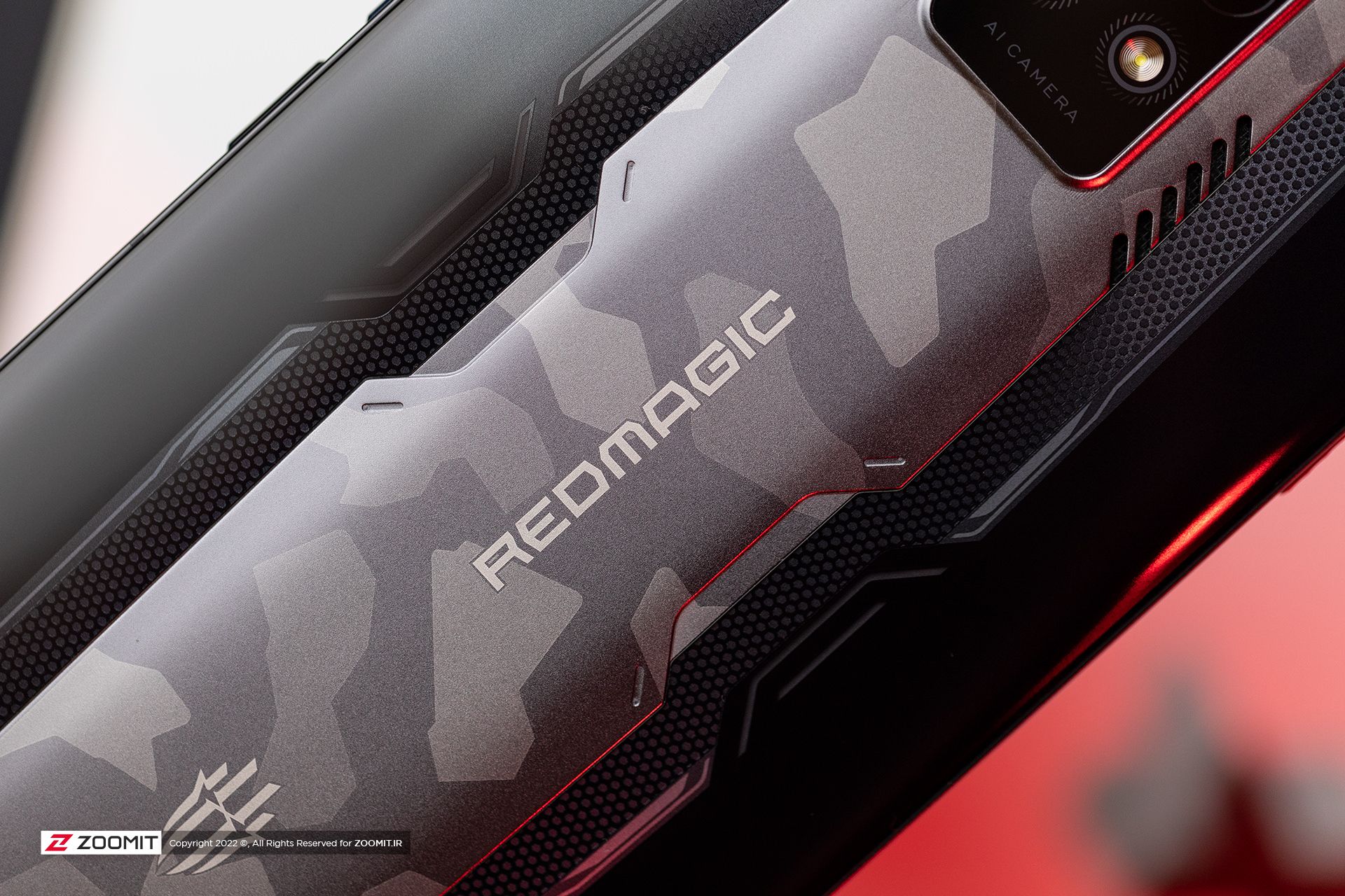 طراحی پنل پشت نوبیا رد مجیک 7S Pro