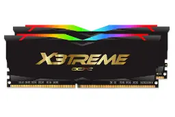 نمایش رنگ مشکی رم او سی پی سی X3 RGB ظرفیت 32 گیگابایت (2x16) از نوع DDR4-3600
