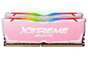 نمایش رنگ صورتی رم او سی پی سی X3 RGB ظرفیت 32 گیگابایت (2x16) از نوع DDR4-3600