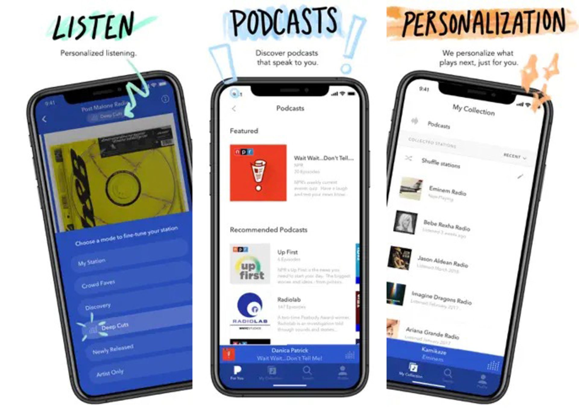 اپ Pandora-دانلود موزیک آیفون