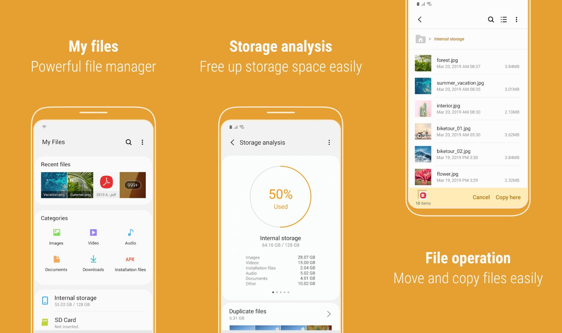 مرجع متخصصين ايران برنامه مديريت فايل Samsung My Files