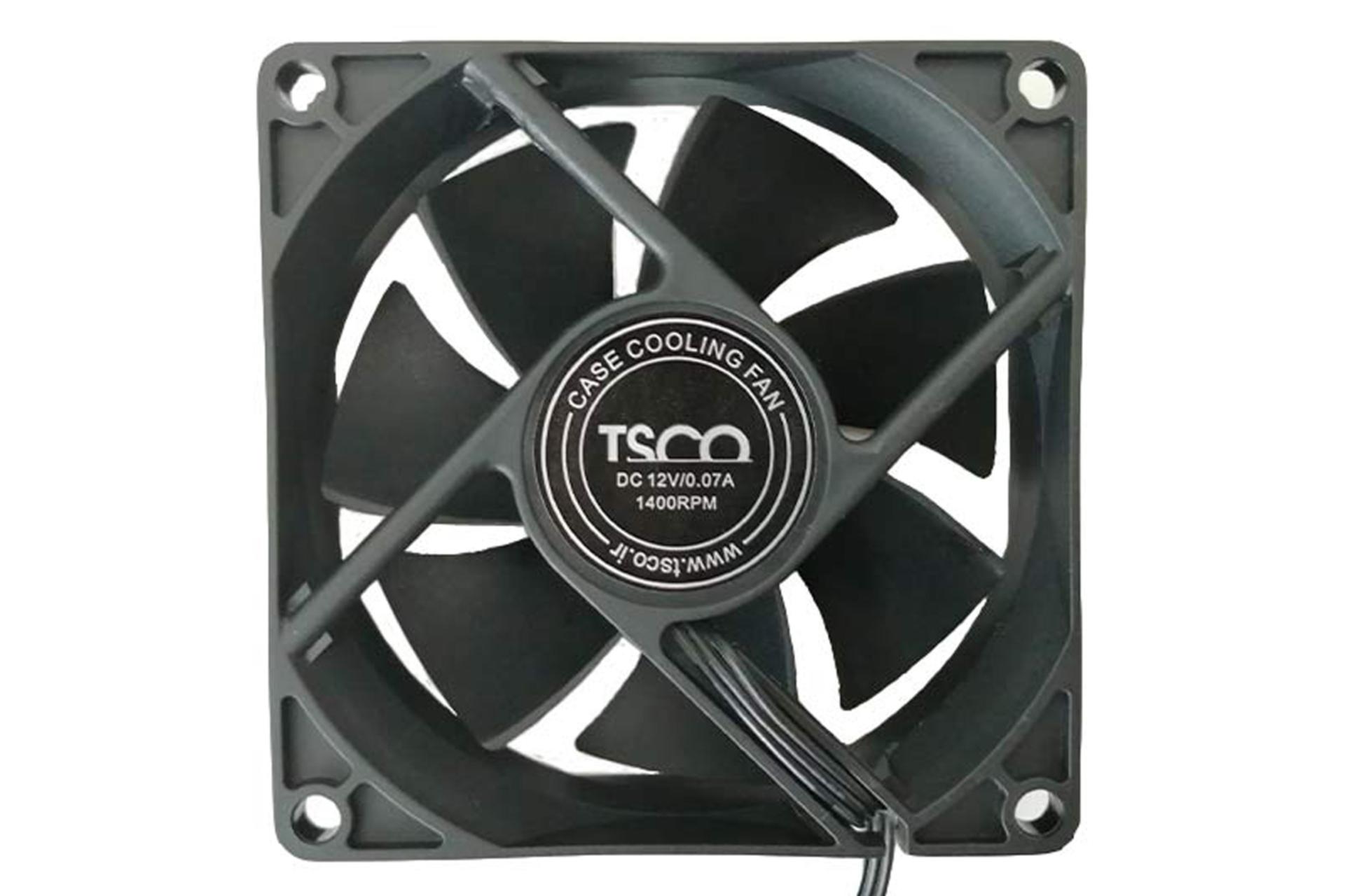 نمای پشت فن کیس تسکو TFan 02