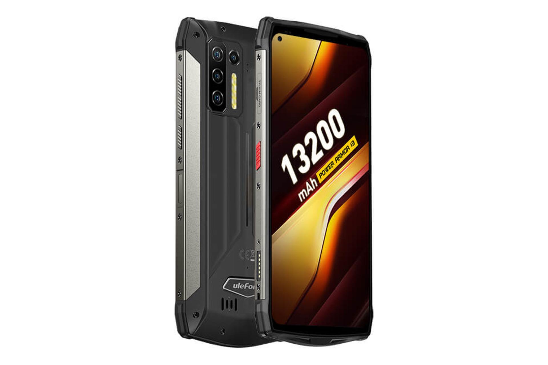 نمای جانبی گوشی موبایل یولفون Ulefone Power Armor 13