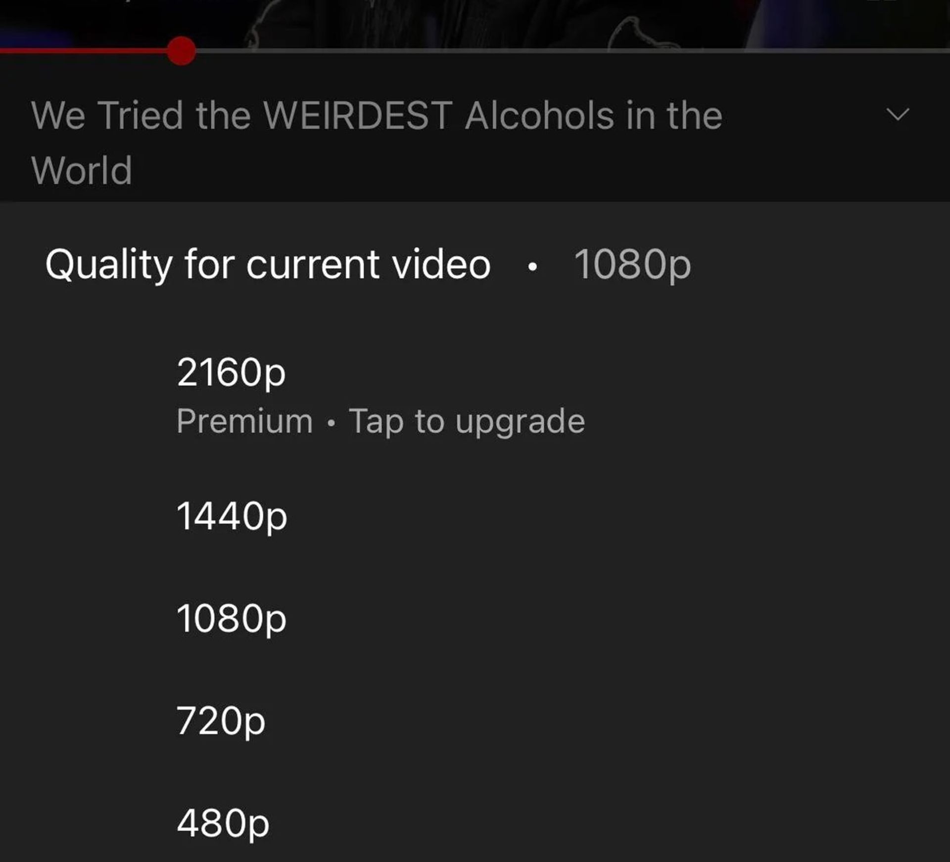 مشروط شدن وضوح 4K یوتیوب به تهیه سرویس اشتراکی نسخه iOS