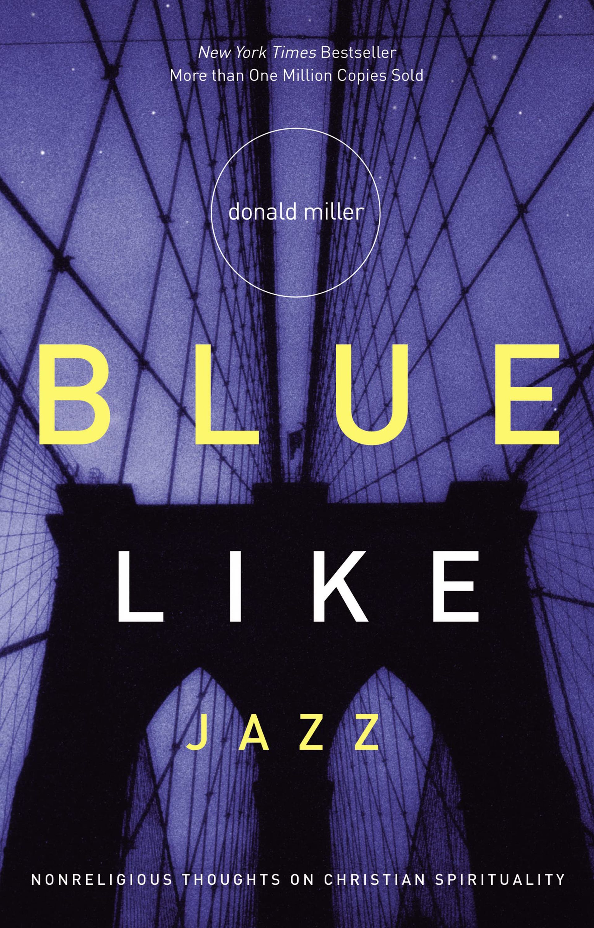 جلد کتاب آبی مثل جاز – دونالد میلر