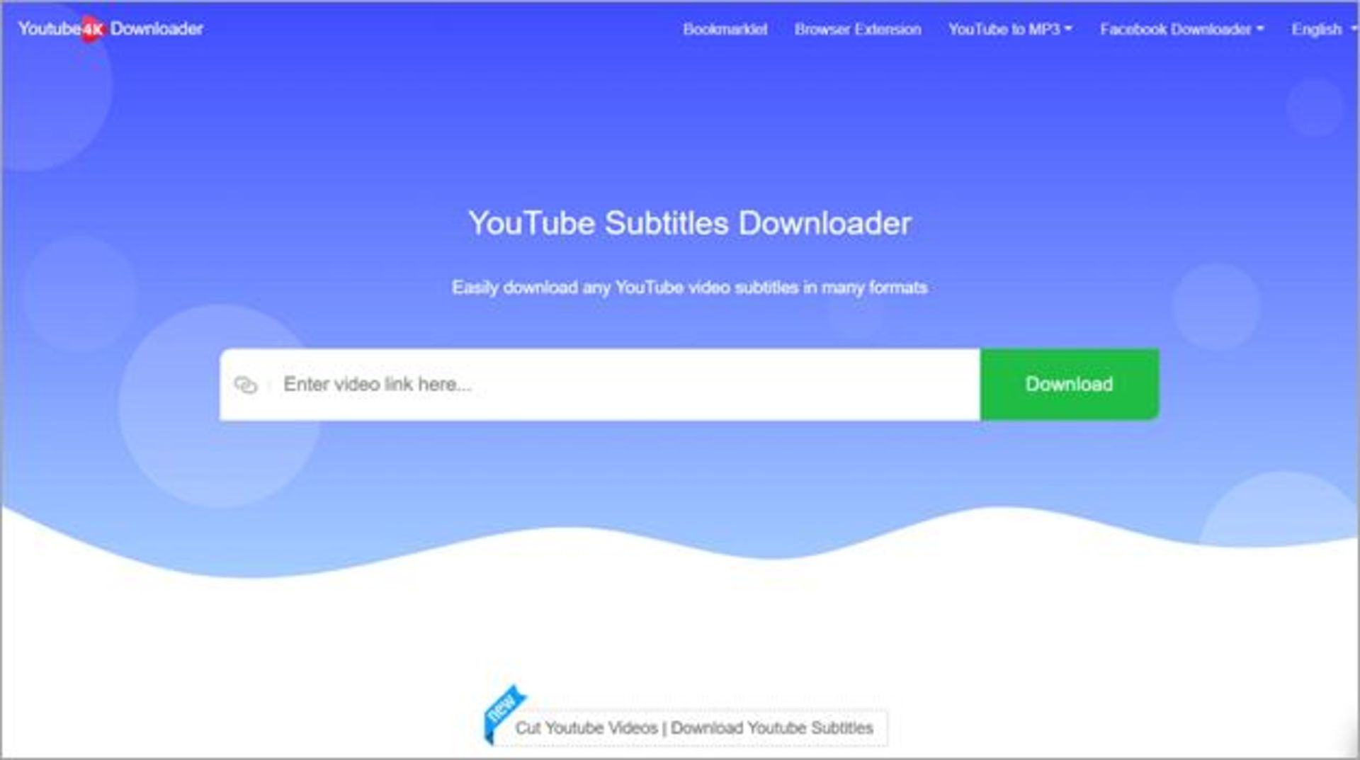 وب سایت 4kdownloader