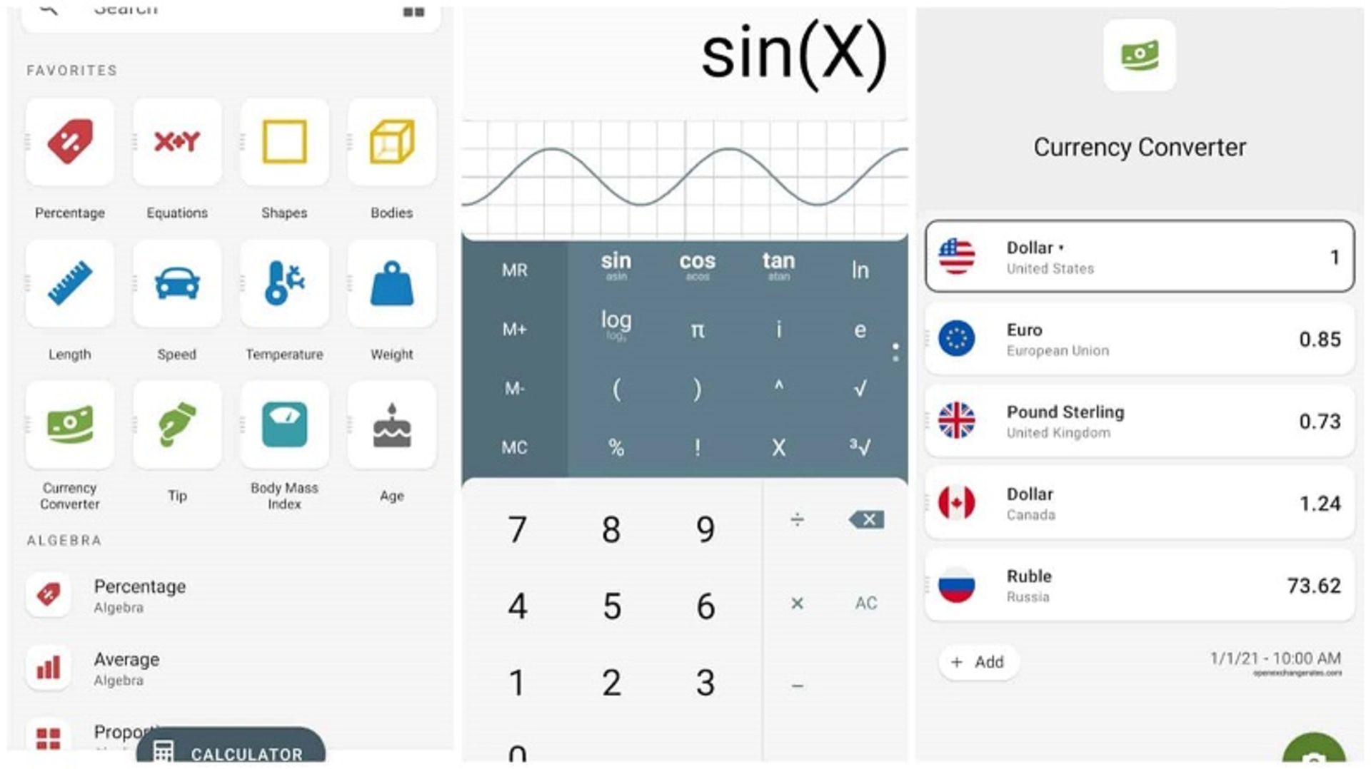 بهترین ماشین حساب های اندروید all-in-one