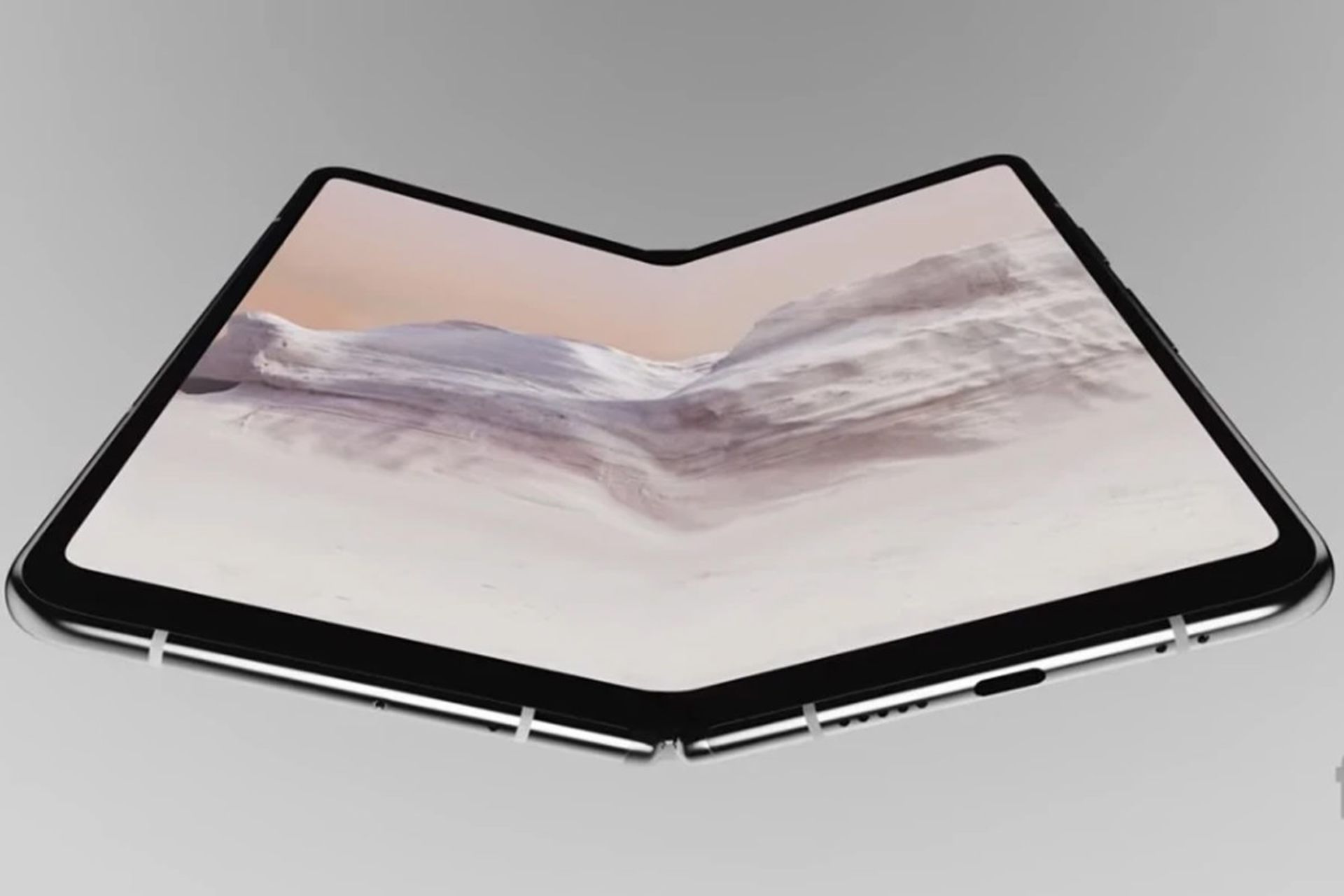 پیکسل فولد گوگل در حالت بازشده رندر غیررسمی