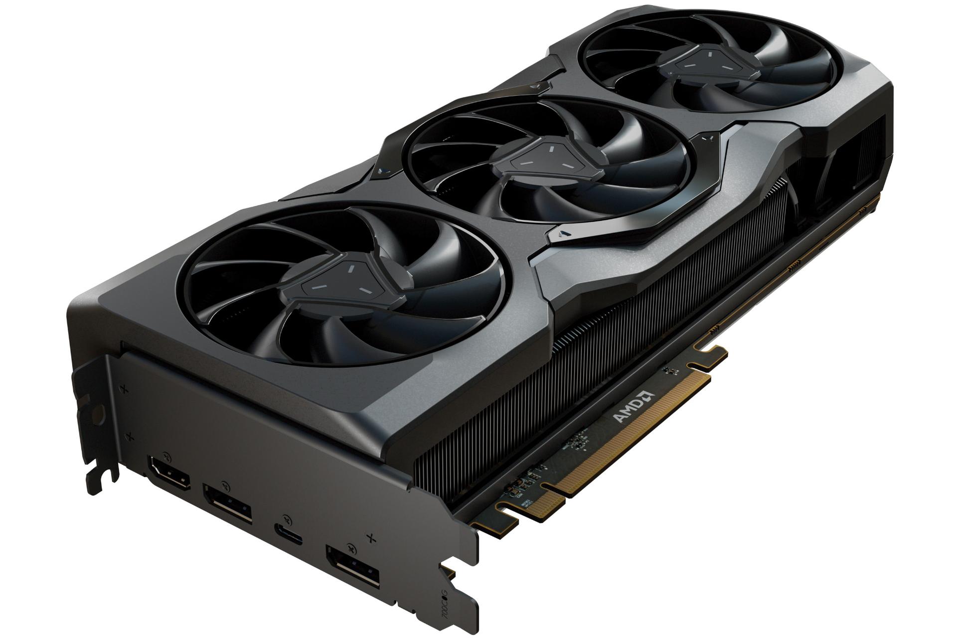 کارت گرافیک AMD Radeon RX 7900 XTX با سه فن