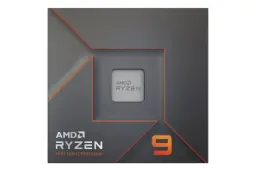 نمای روبرو جعبه پردازنده ای ام دی رایزن AMD Ryzen 9 7900X