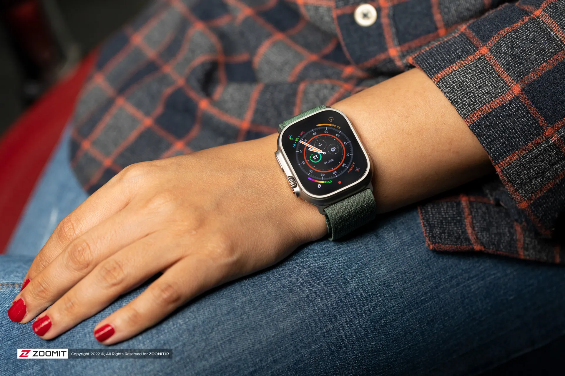 مرجع متخصصين ايران اپل واچ اولترا روي مچ / Apple Watch Ultra