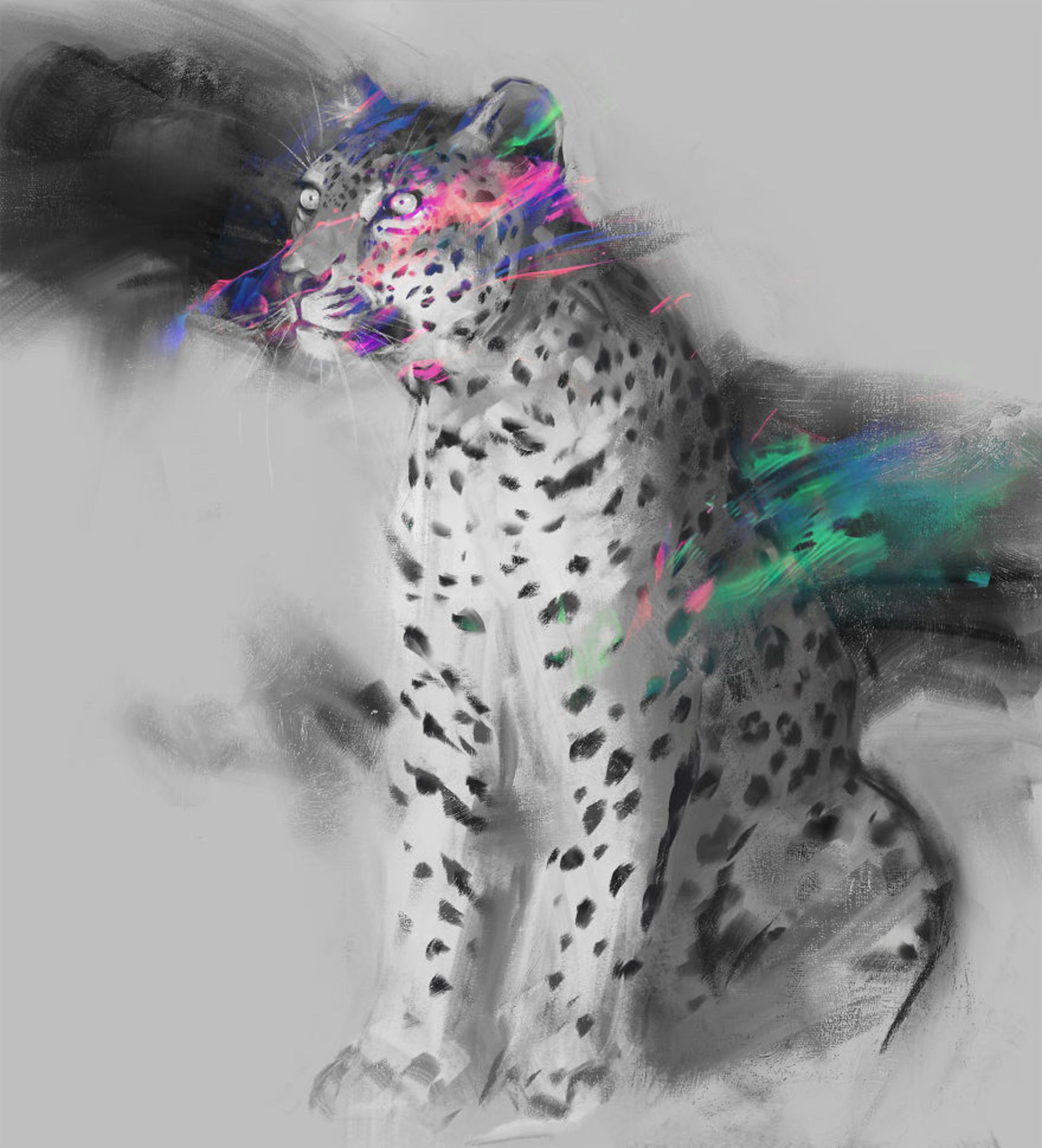 نقاشی از حیوان‌های در خطر انقراض