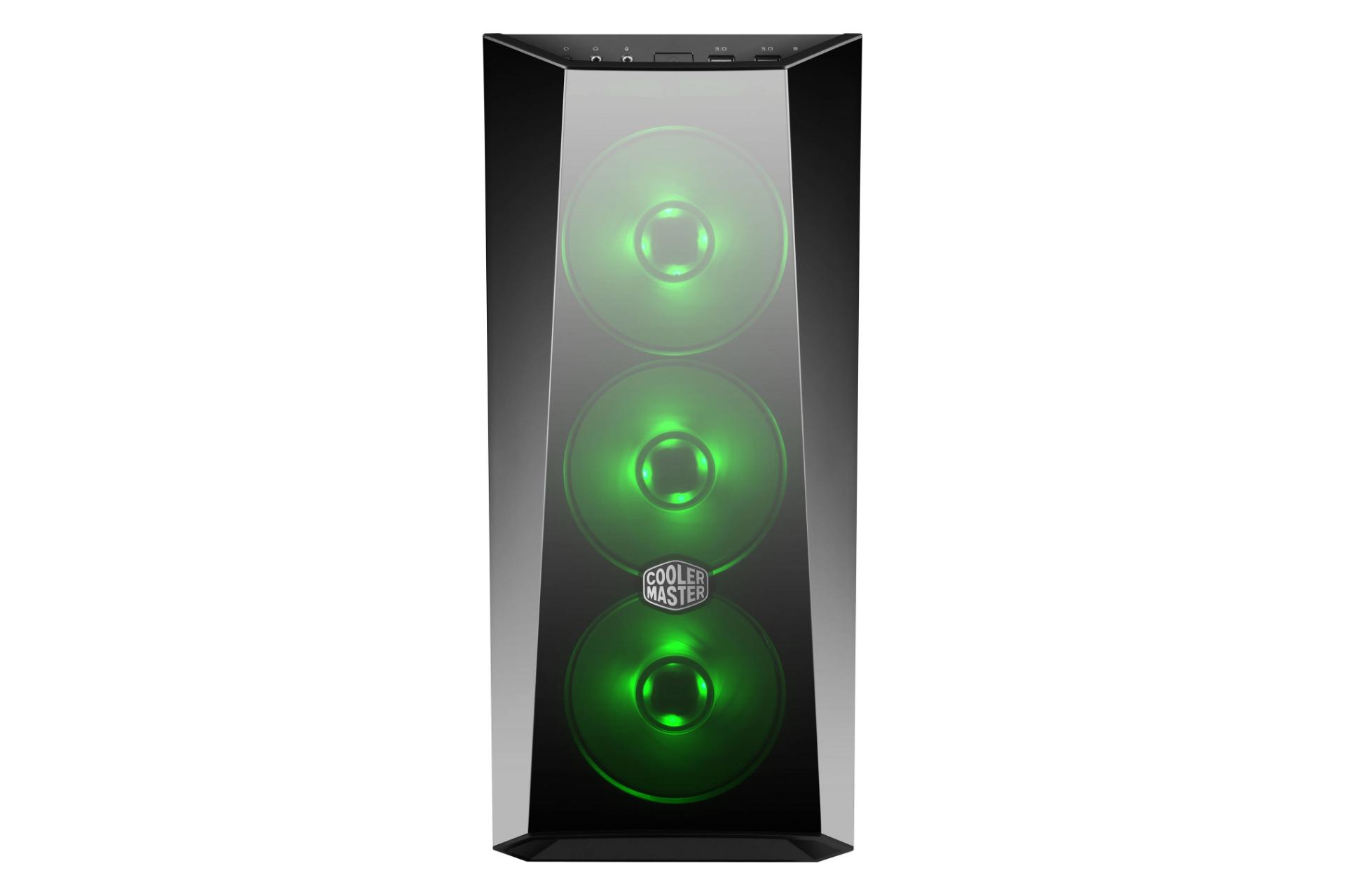 نمای روبرو کیس کامپیوتر کولر مستر Cooler Master MASTERBOX LITE 5