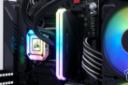 نمای روی مادربورد رم کورسیر Corsair VENGEANCE RGB RT 32GB (2x16) DDR4-3600 CL18