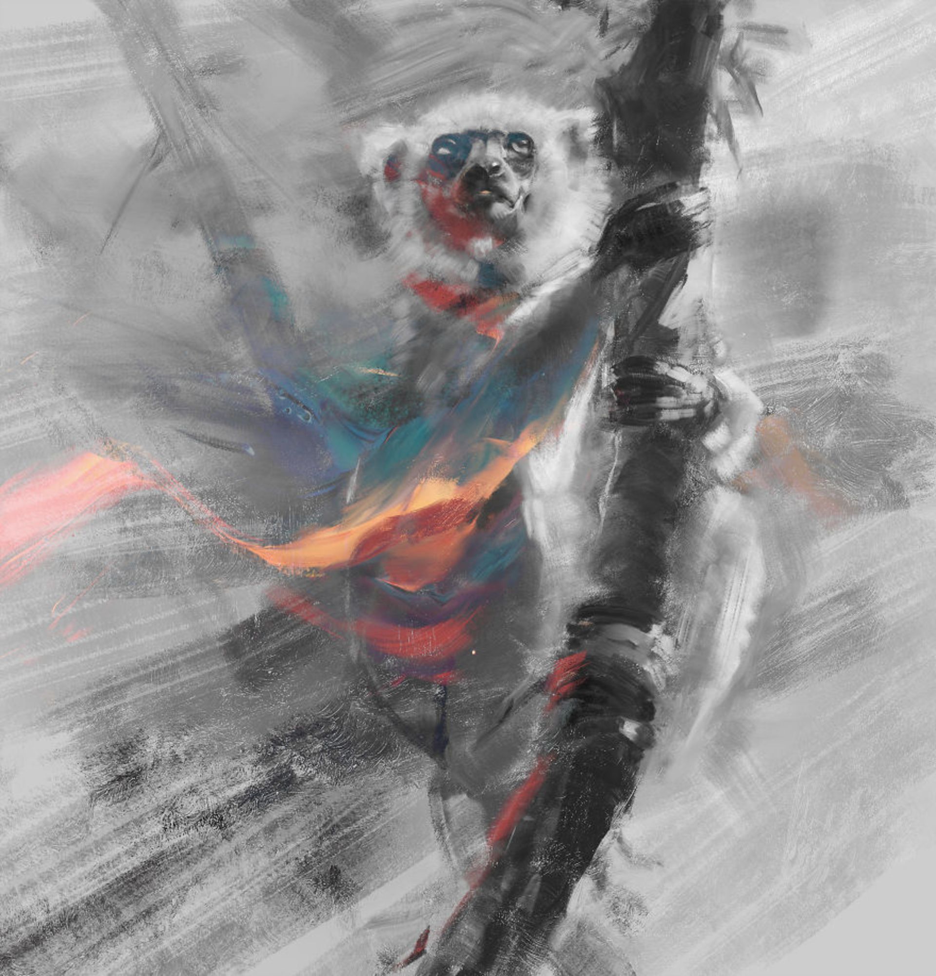 نقاشی از حیوان‌های در خطر انقراض