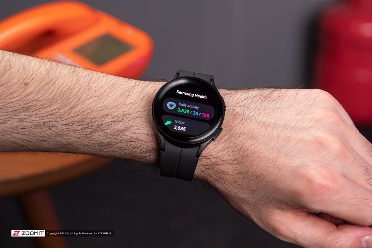 برنامه Samsung Health در گلکسی واچ ۵ پرو