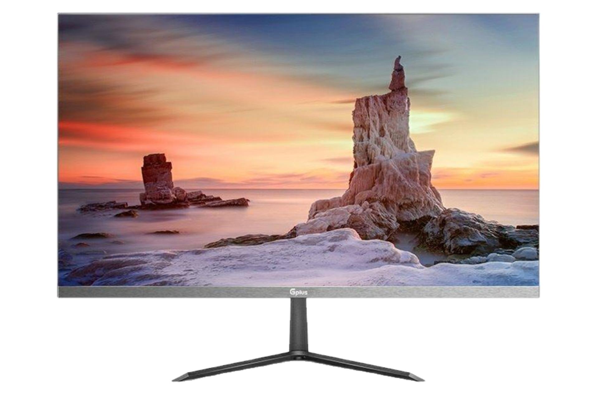 مانیتور جی پلاس 22 اینچ مدل Gplus GDM-226LN نمای جلو