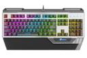 نمای روبرو با نورپردازی کیبورد گرین GK801 RGB