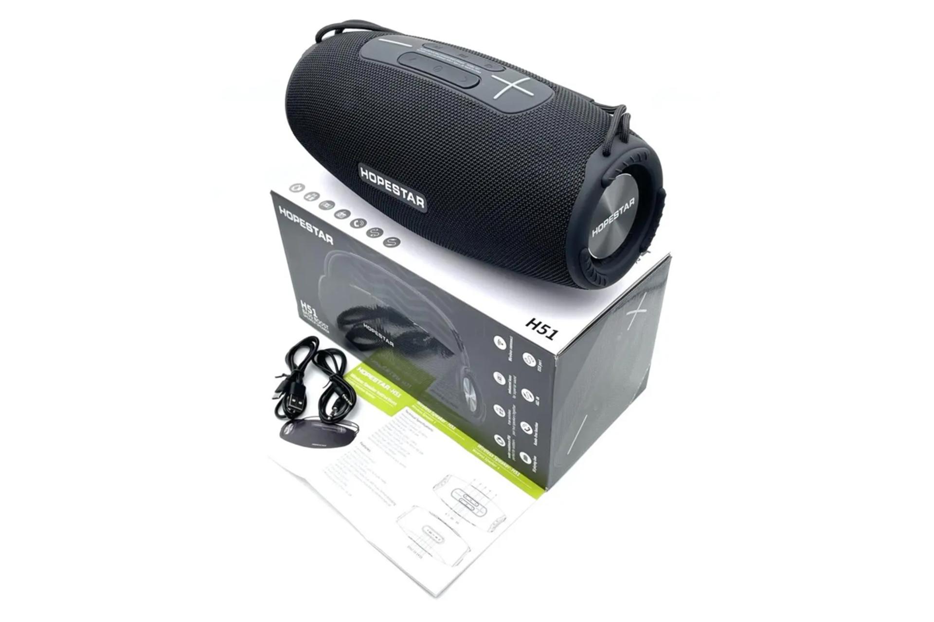 اقلام همراه اسپیکر هوپ استار Hopestar H51